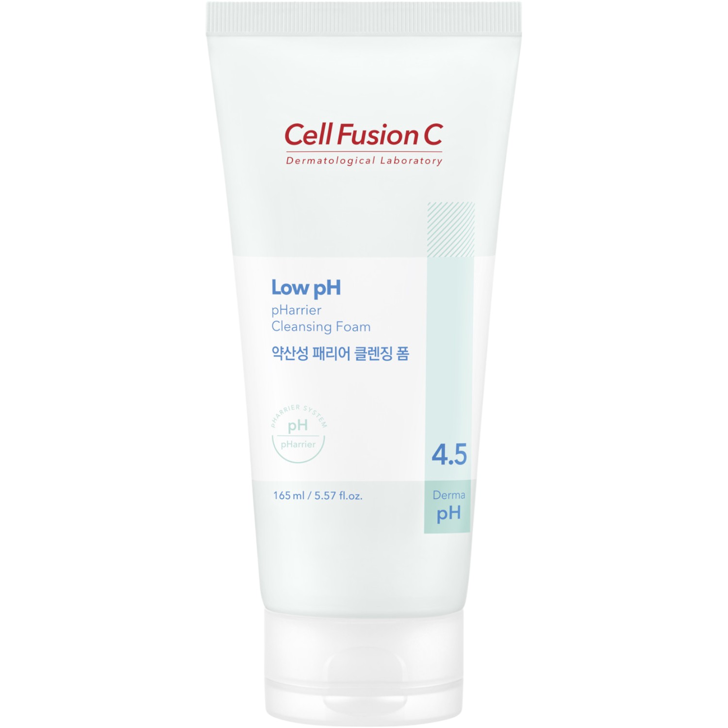 Cell Fusion C Low pH pHarrier Cleansing Foam, Schiuma Detergente Idratante per il Viso