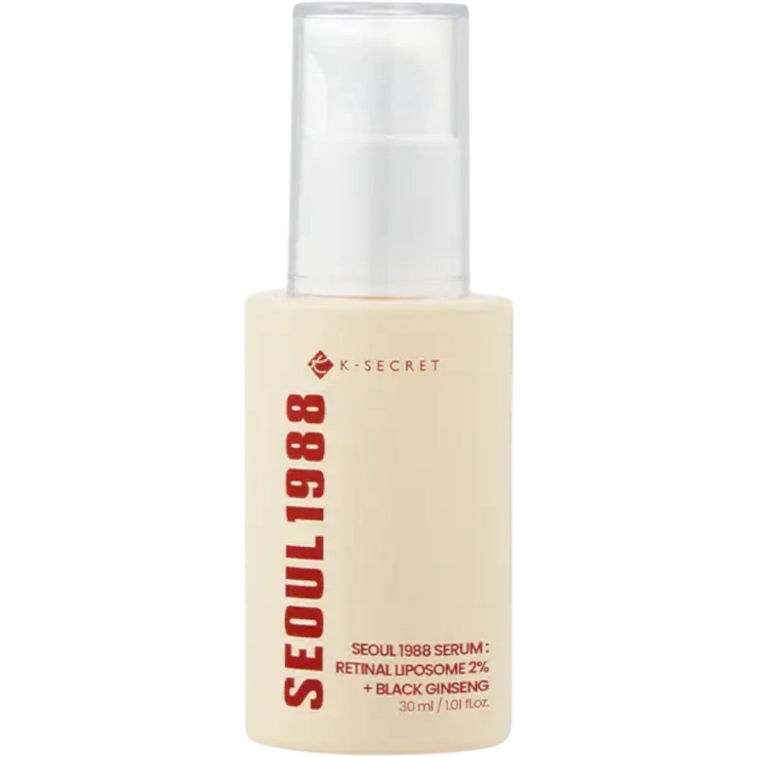 K-Secret Seoul 1988 Siero Retinale Liposoma 2% + Ginseng Nero, Siero rassodante con retinale