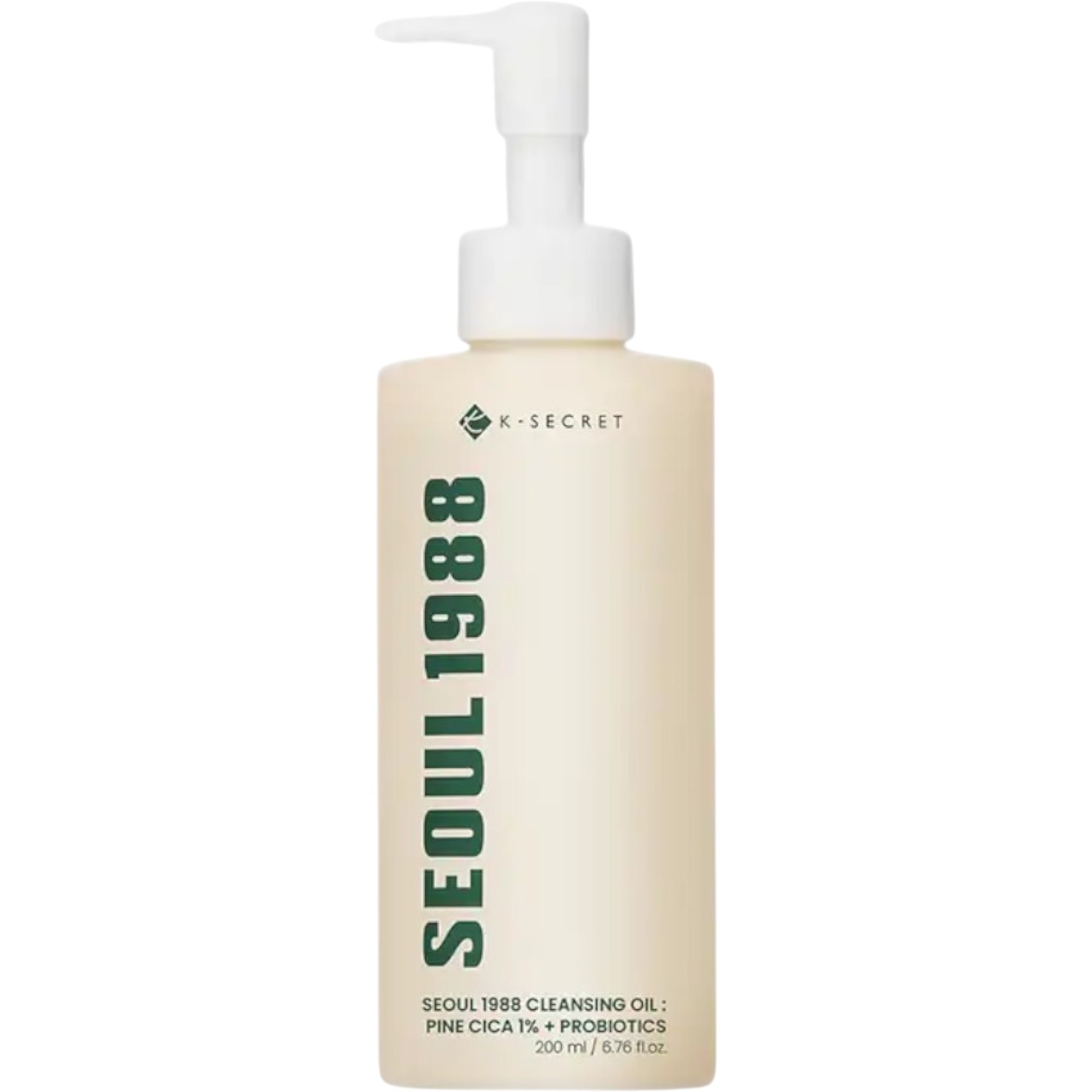 K-Secret Seoul 1988 Cleansing Oil Pine Cica 1% + Probiotics, Olejek do demakijażu