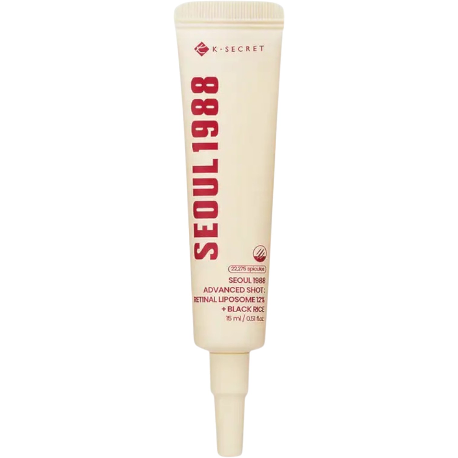 K-Secret Seoul 1988 Advanced Shot Retinal Liposome 12% + Riso Nero, Crema concentrata anti-età