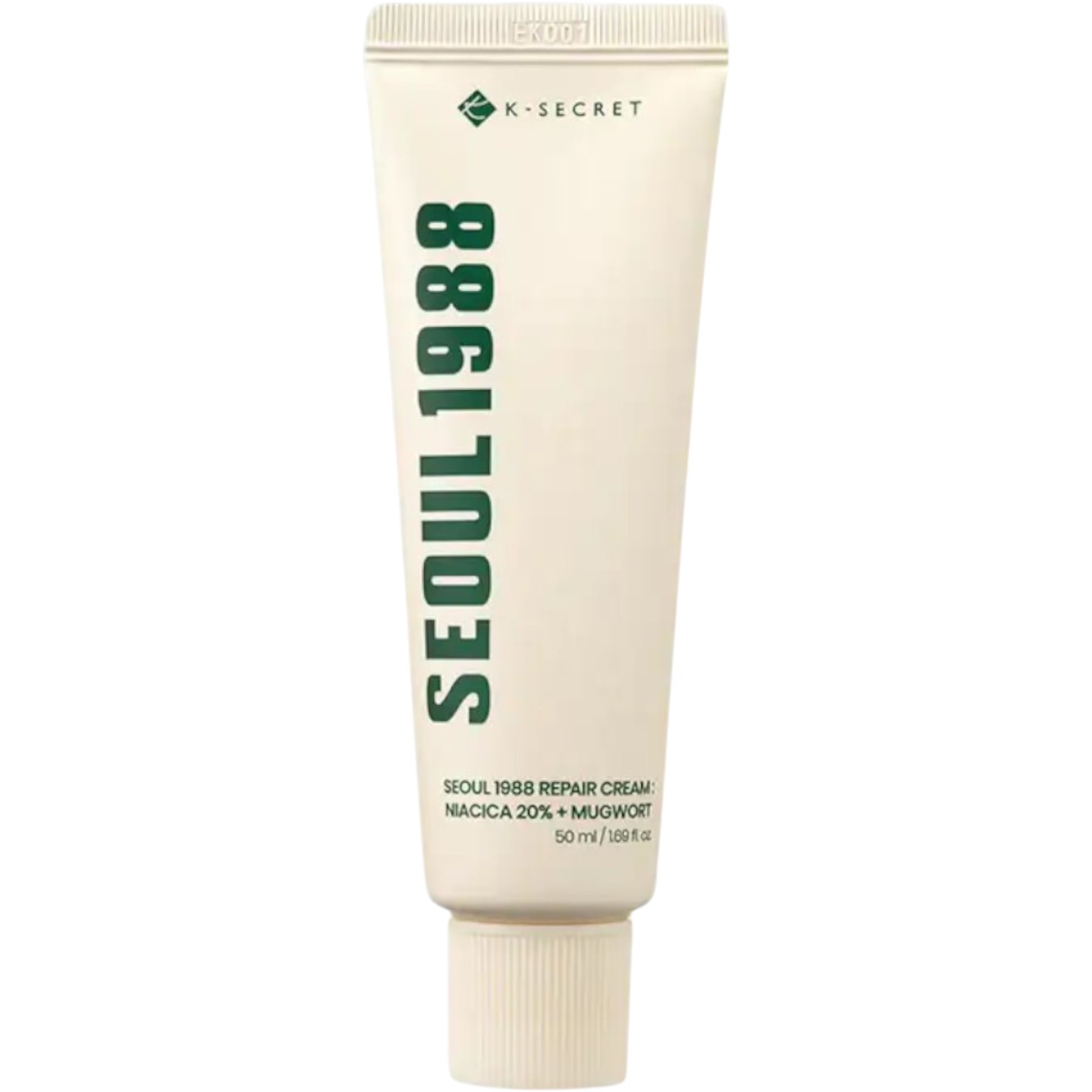 K-Secret Seoul 1988 Repair Cream Niacica 20% + Mugwort, Naprawczy krem do twarzy