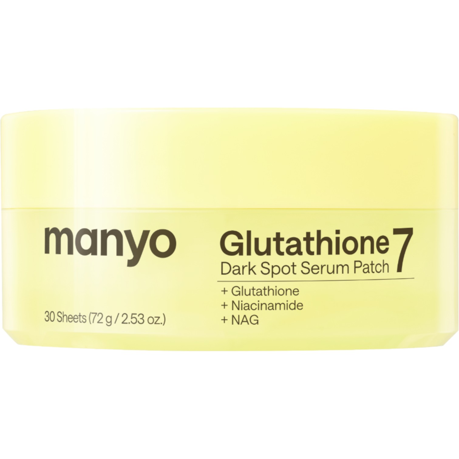 Ma:nyo Glutathione 7 Dark Spot Serum Patch, Skoncentrowane płatki-serum z glutationem, 30 szt
