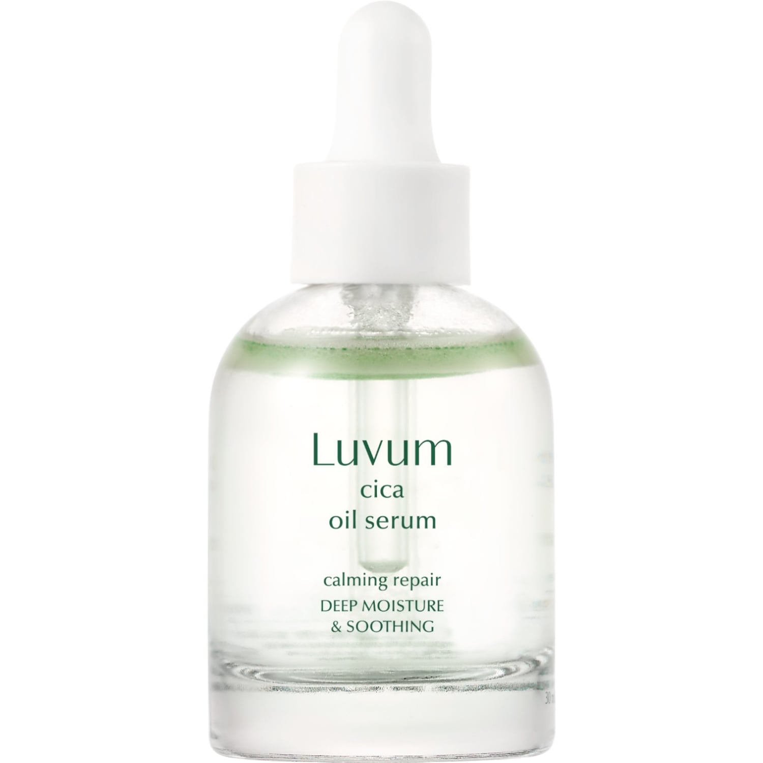 Luvum Calming Repair Cica Oil Serum, Dwufazowe serum kojąco-regenerujące do twarzy