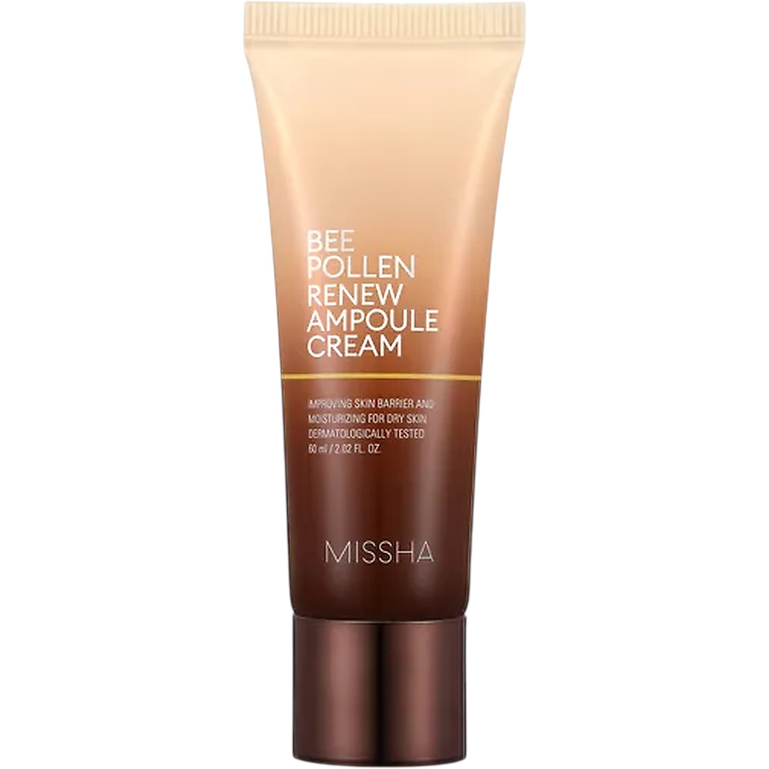 Missha Bee Pollen Renew Ampoule Cream, Krem-ampułka do twarzy o działaniu odżywczym i regenerującym, 60 ml