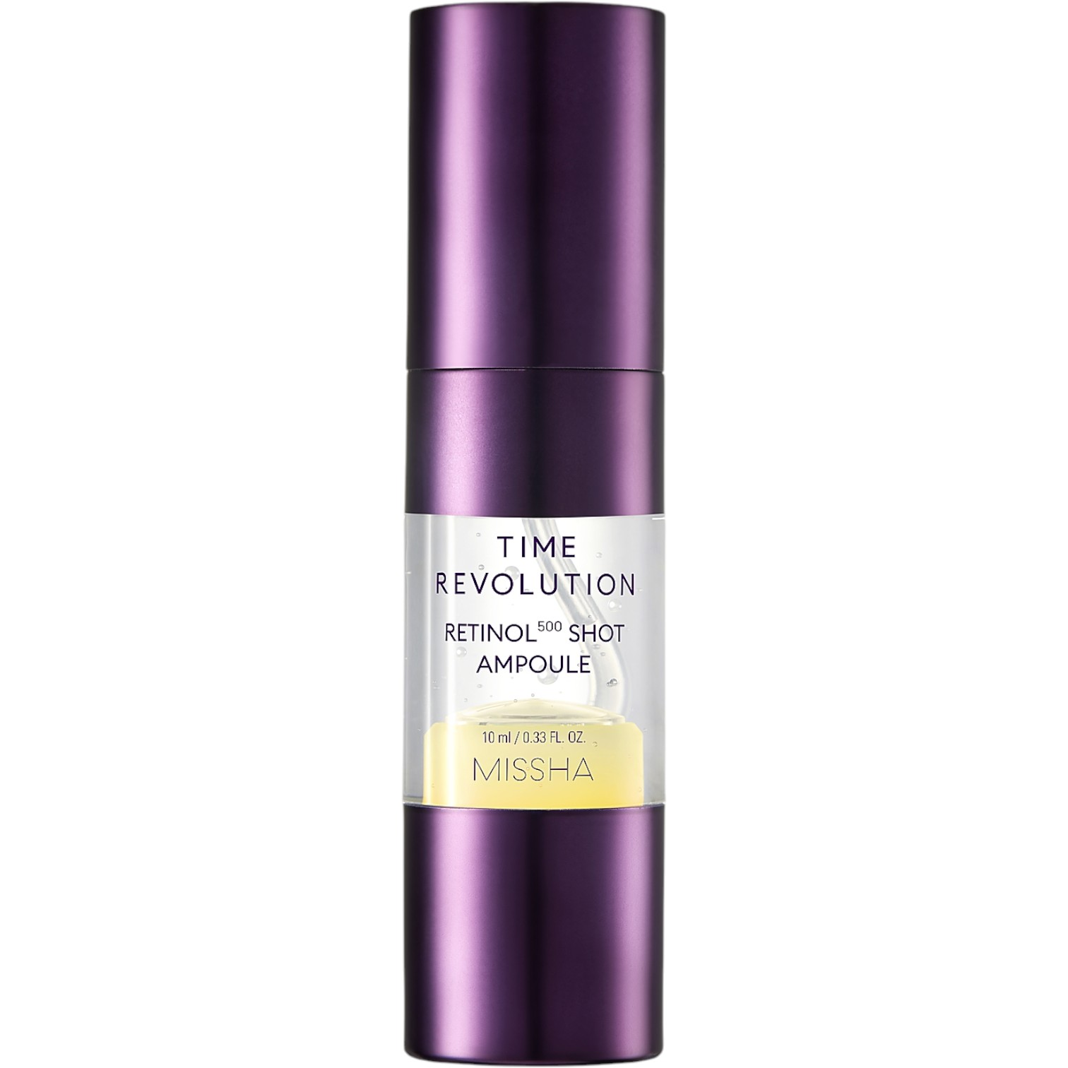 Missha Time Revolution Retinol 500 Shot Ampoule, Skoncentrowana ampułka z retinolem, 10 ml