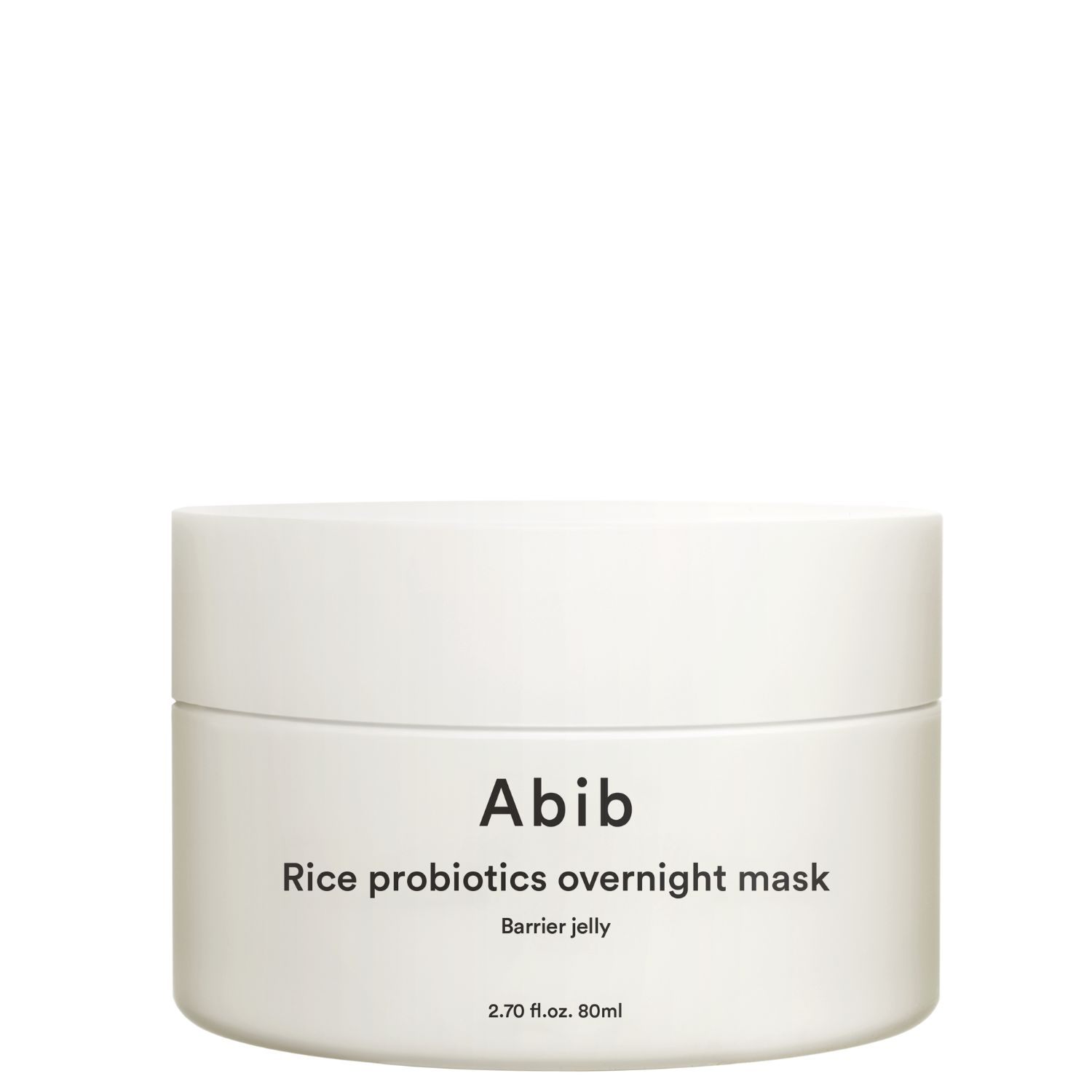 Abib Barrier Jelly Rice Probiotics Overnight Mask Maschera Notturna 80 ml