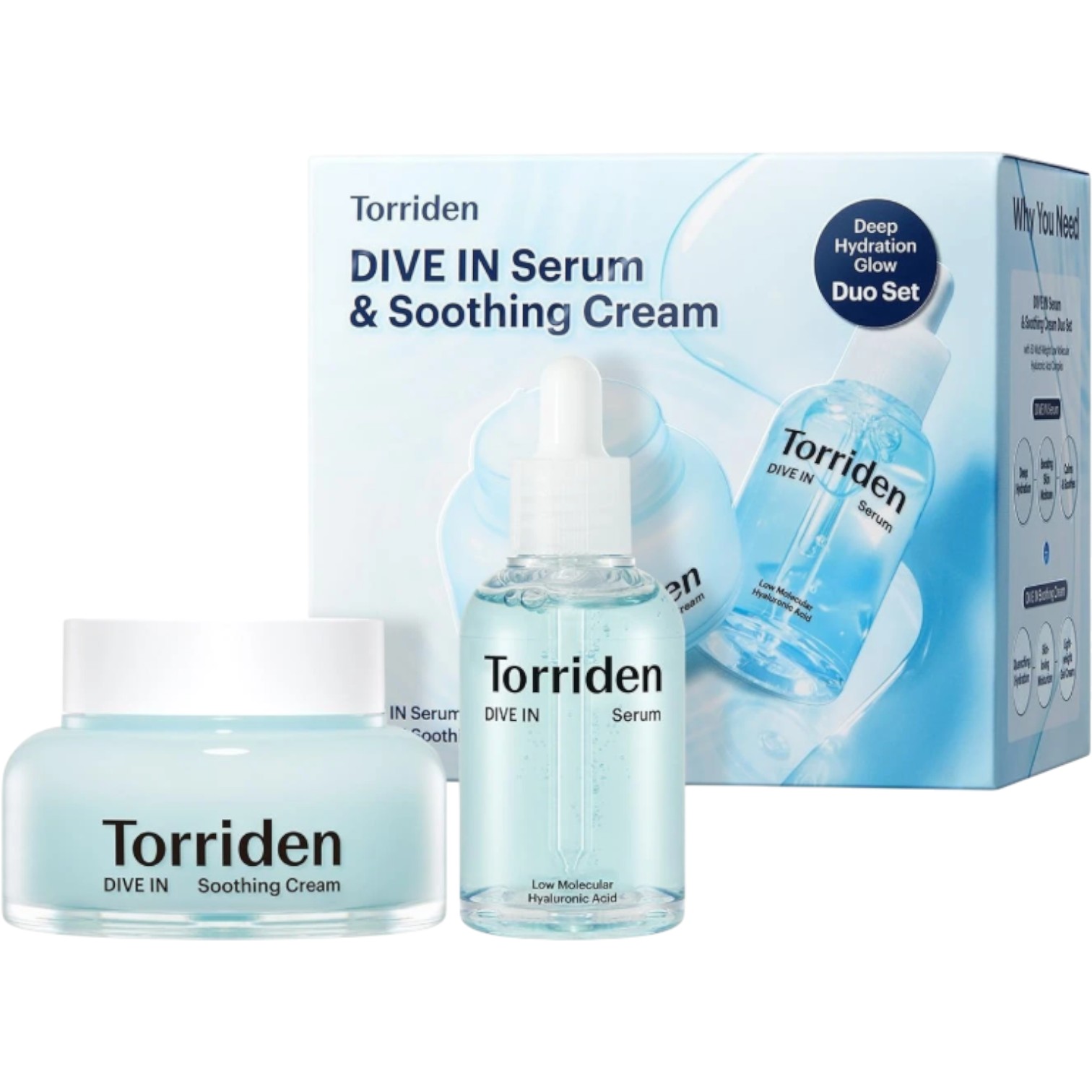 Torriden Dive In Serum & Soothing Cream Set