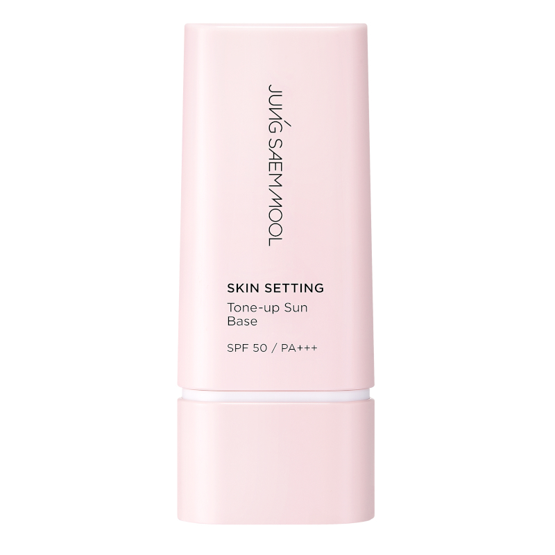 Jung Saem Mool Skin Setting Tone-up Sun Base,  Baza pod makijaż Tone-up rozświetlająca z filtrem SPF50