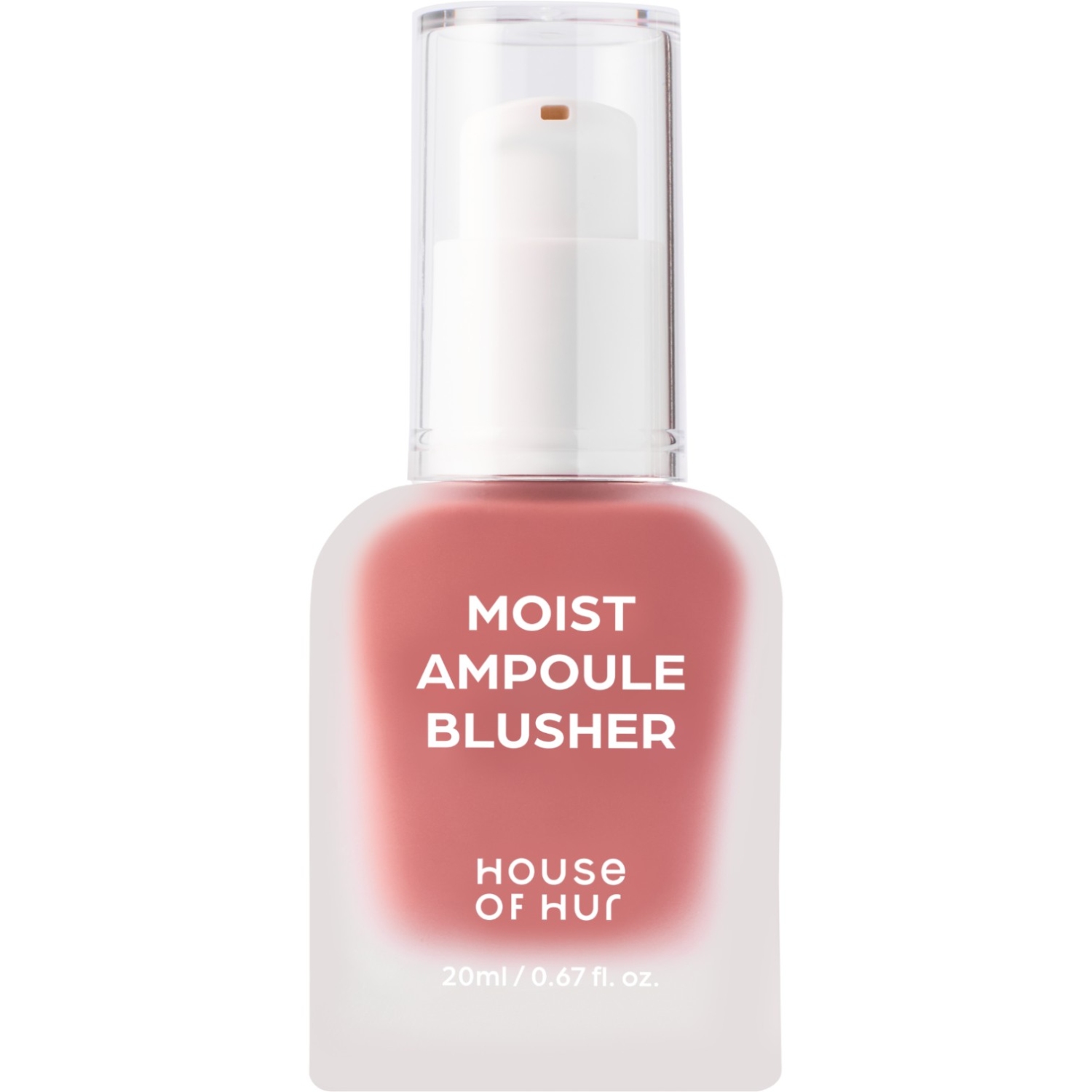 House Of Hur Moist Ampoule Blusher, Płynny róż, 03 Rose Brown