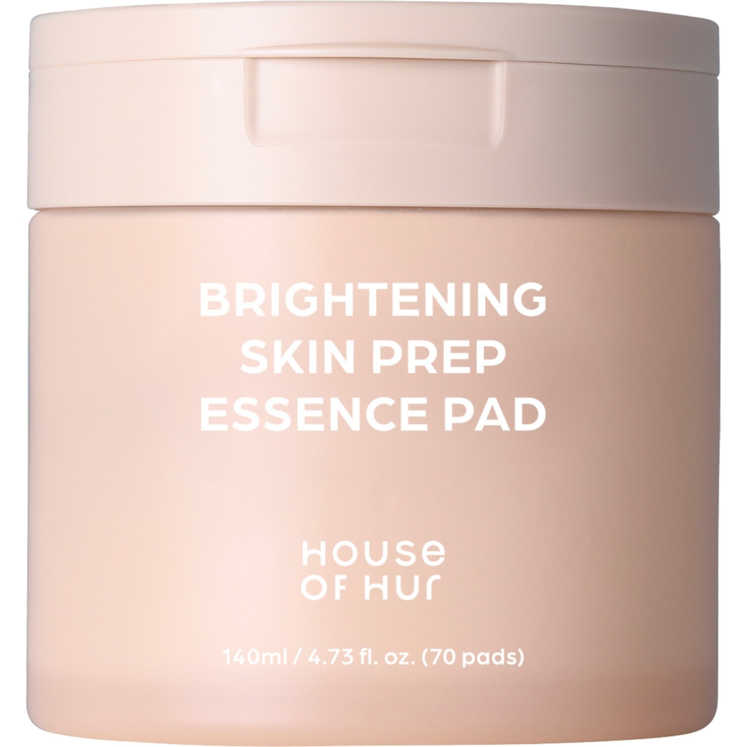 House Of Hur Brightening Skin Prep Essence Pad, Płatki nasączone skoncentrowaną esencją do twarzy, 70szt.