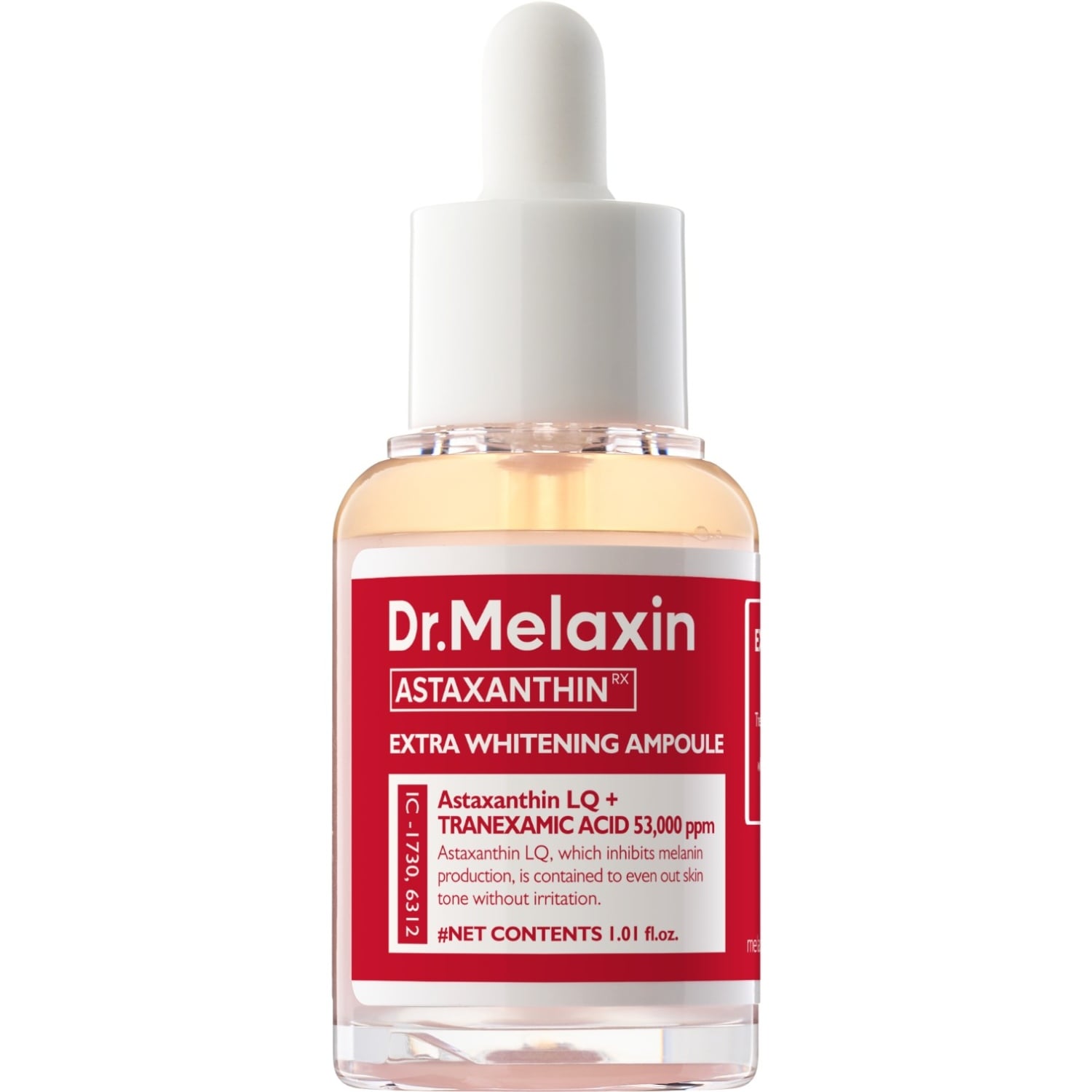 Dr.Melaxin Astaxanthin Brightening Ampoule, Skoncentrowane serum na przebarwienia w formie ampułki