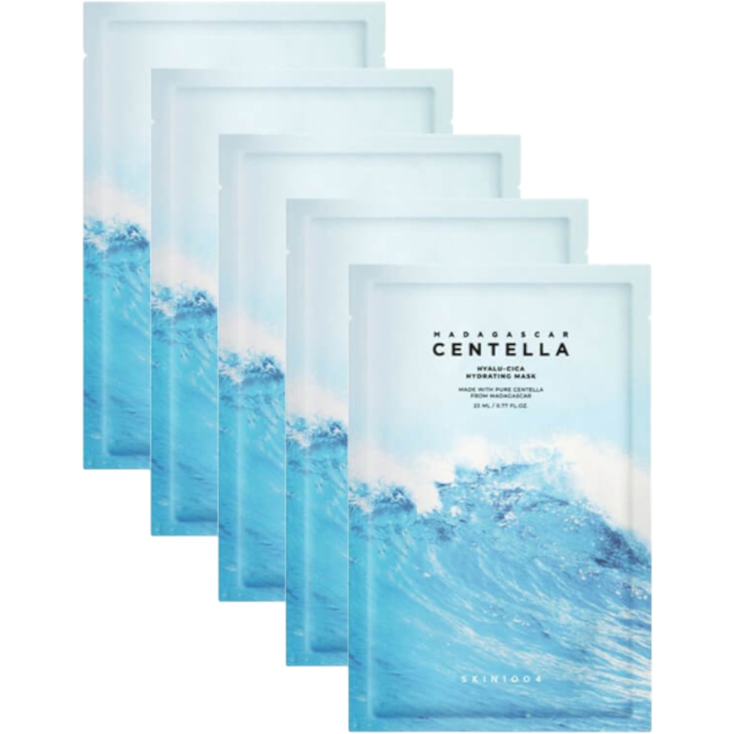 Skin 1004 Madagascar Centella Hyalu-Cica Hydrating Mask, 5x23ml