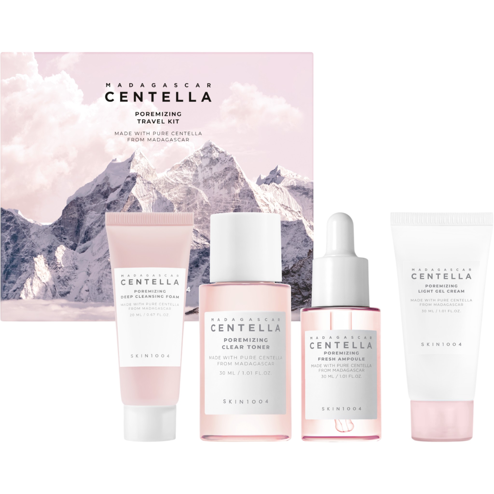 Skin1004 Centella Poremizing Travel Kit