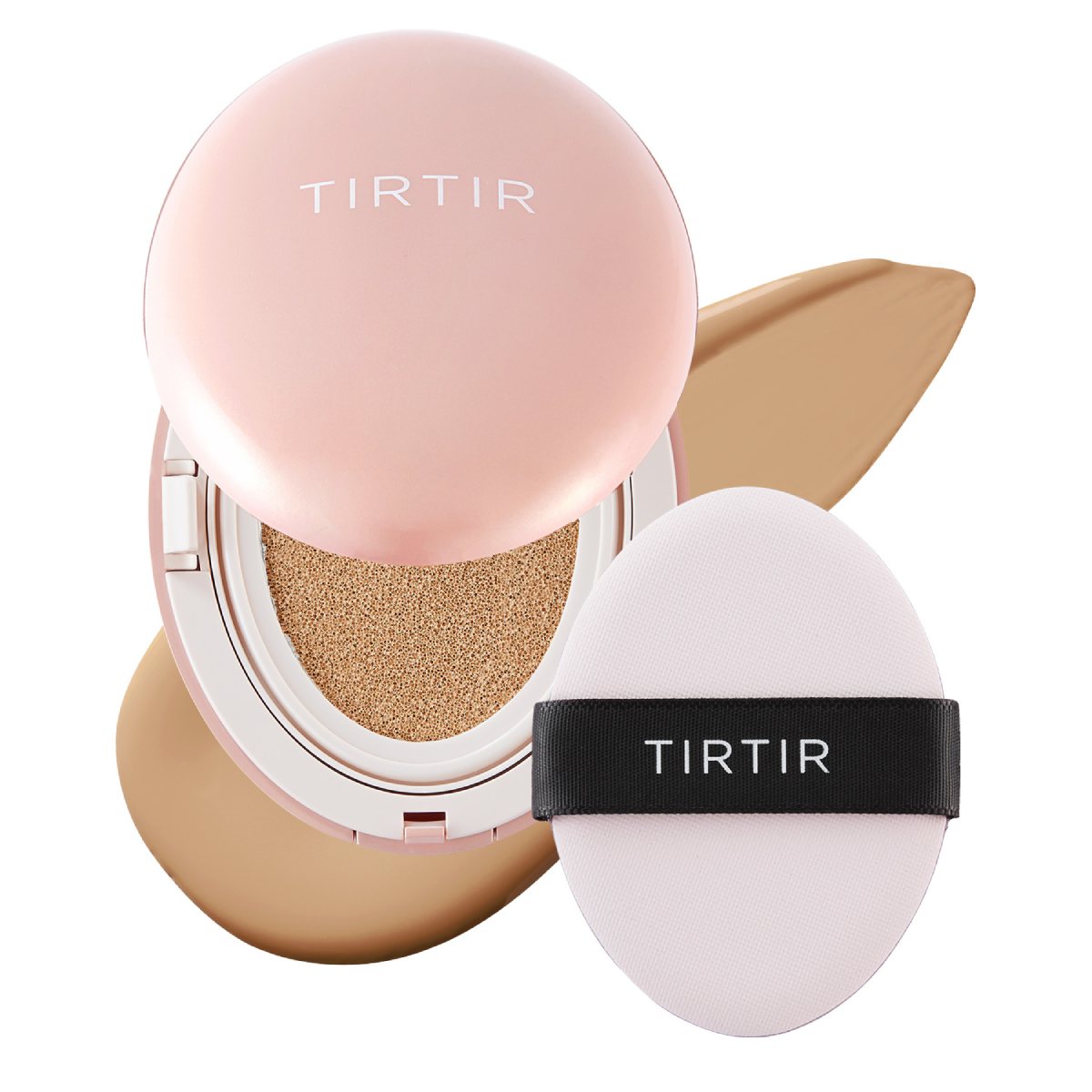 TirTir Mask Fit All-Cover Cushion Fondotinta coprente in cushion, 27N Camel