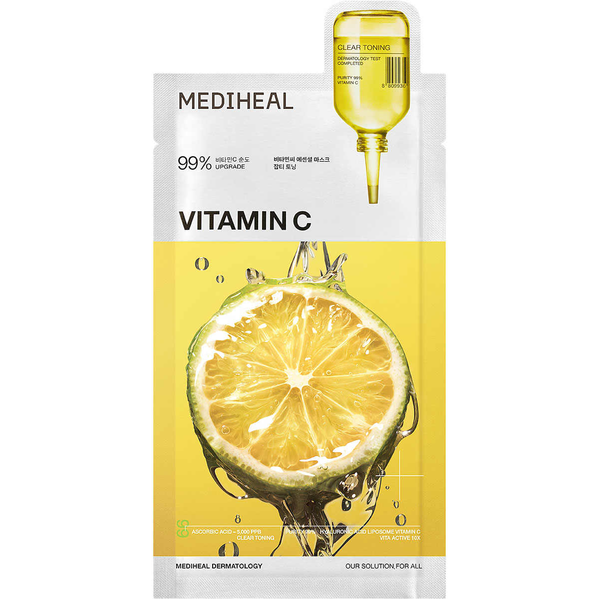 Mediheal Maschera viso Vitamin C Essential Mask Clear Toning