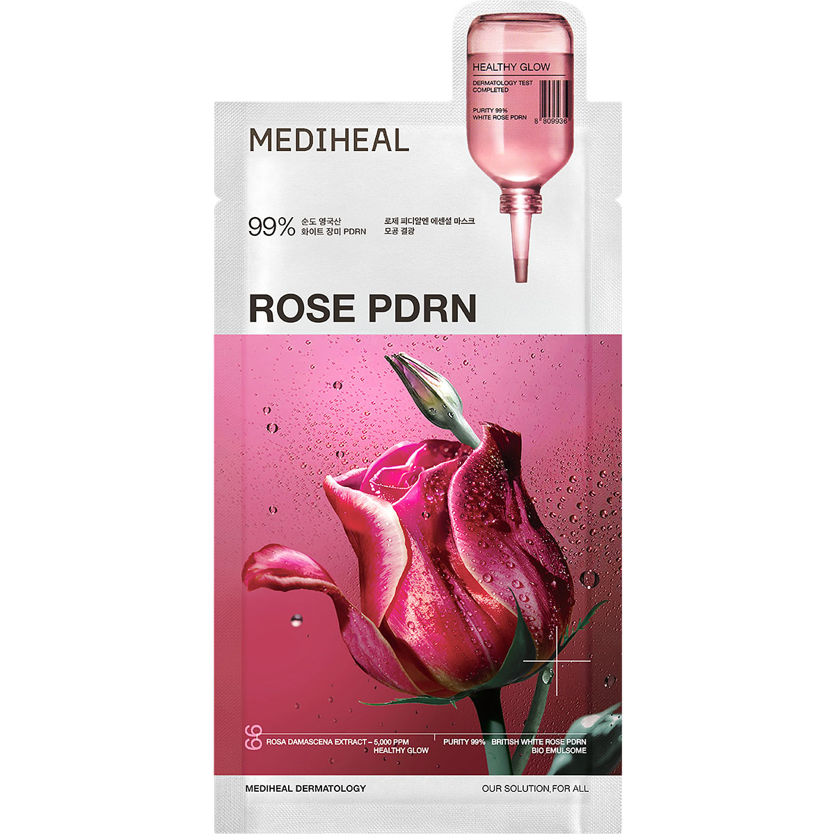 Mediheal Maschera viso Essential Mask Rose PDRN