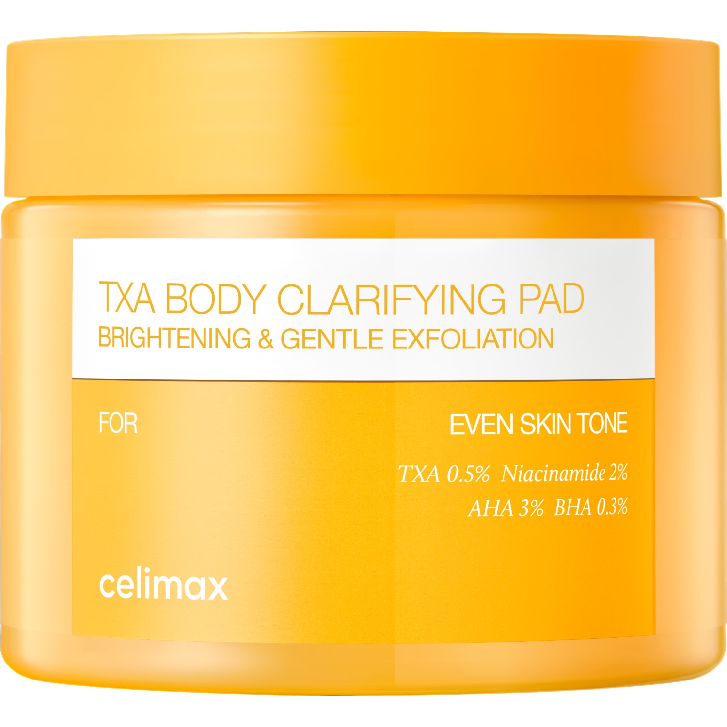 Celimax Txa Body Clarifying Pad Płatki, 50 szt.