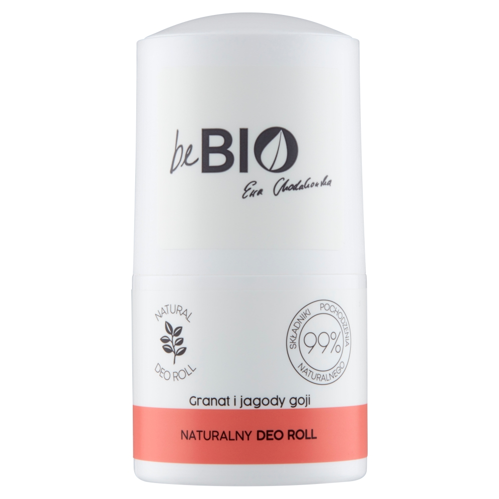 BeBIODeo Roll-On Naturalny Granat i Jagody Goji
