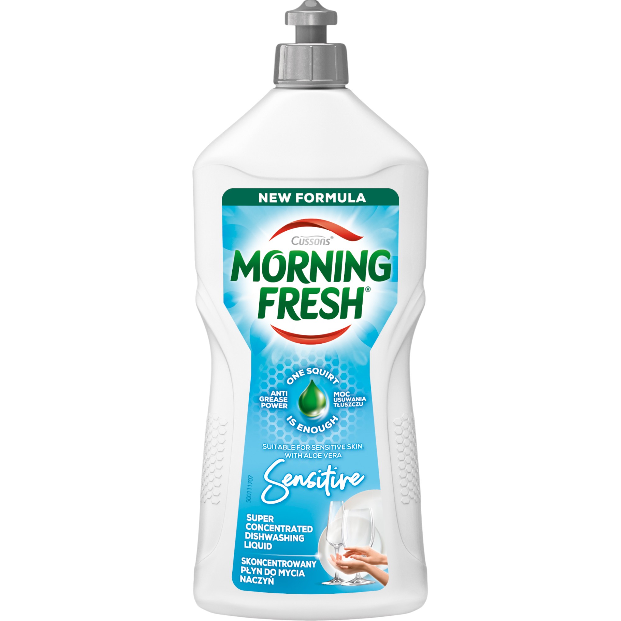 Morning fresh Płyn do naczyń Sensitive, 900 ml
