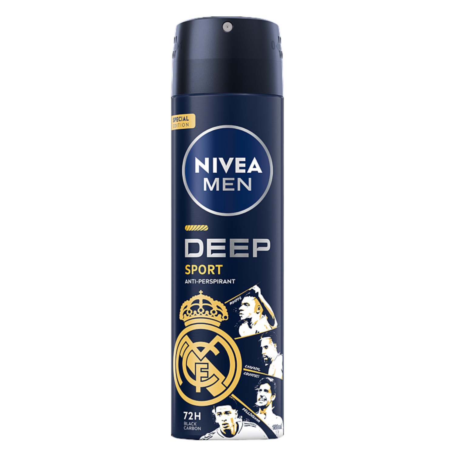 Nivea Real Madryt Dezodorant AP (M) Spray Deep Sport 