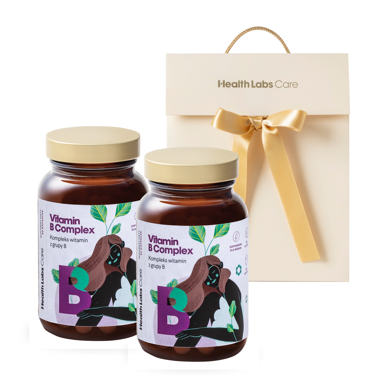 Health Labs Zestaw Vitamin B Complex 2 x 60 Kapsułek