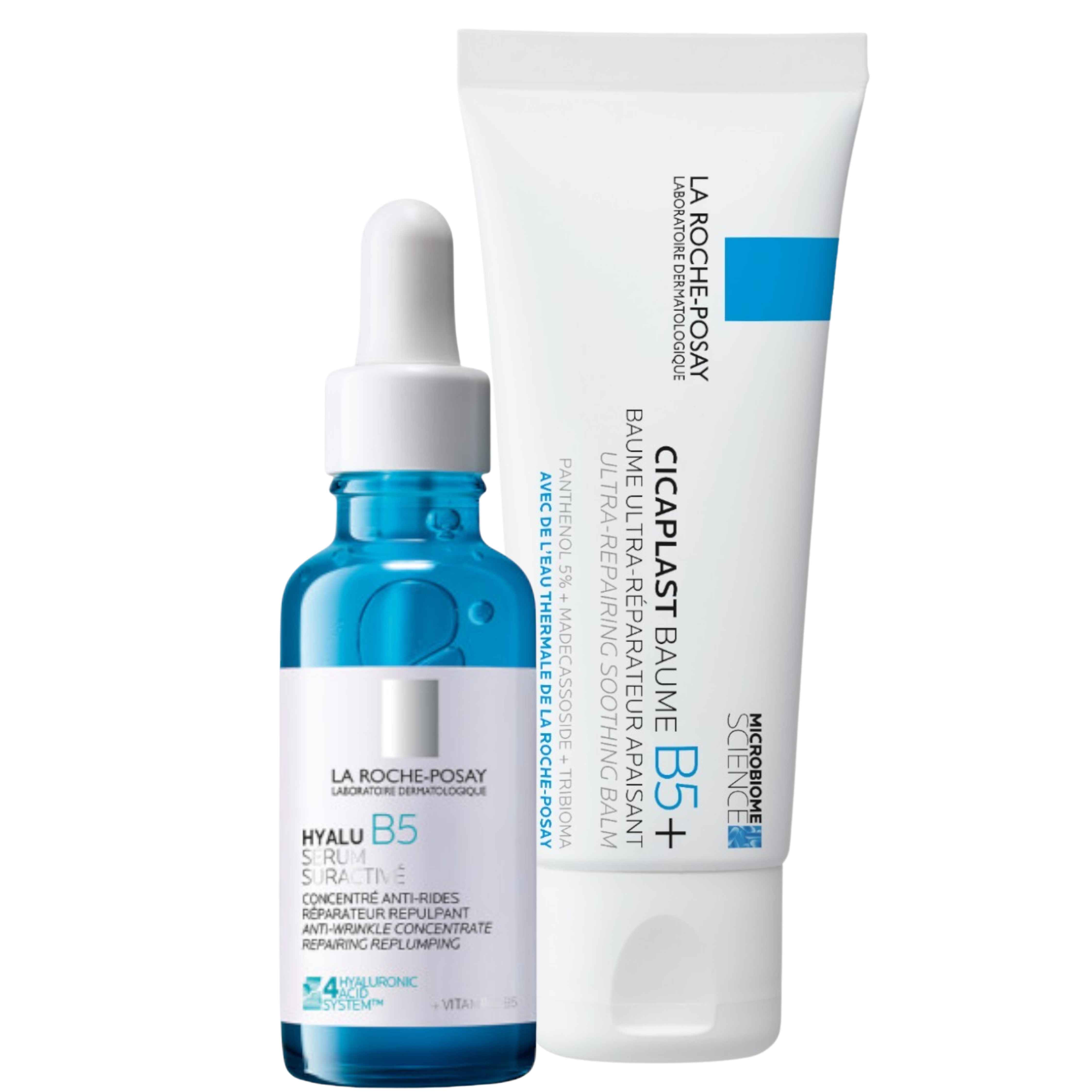 La Roche Posay Zestaw:  Cicaplast Balsam B5+ 40ml + Hyalu B5 Serum 30ml