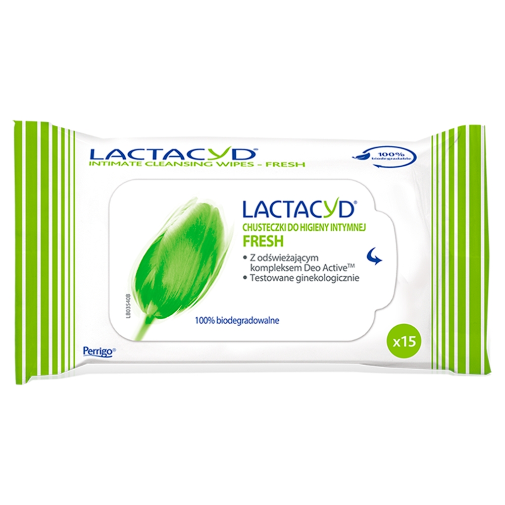 Lactacyd Chusteczki do Higieny Intymnej Fresh