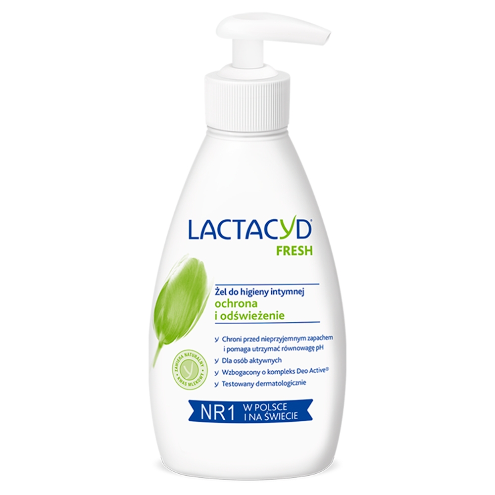 Lactacyd Fresh Żel do higieny intymnej, Pompka 200 ml