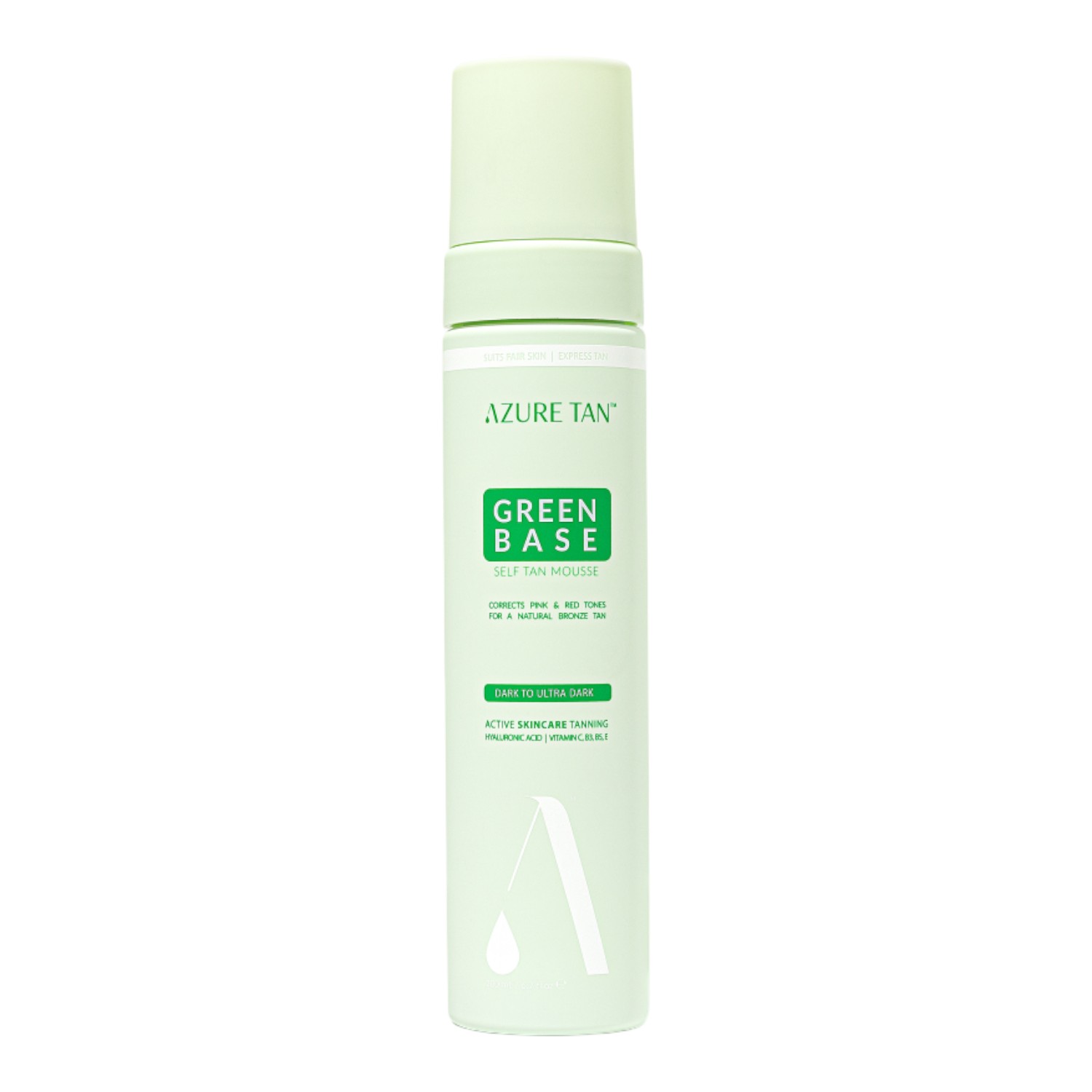 Azure Tan Tan Mousse Pianka samoopalająca Green Base