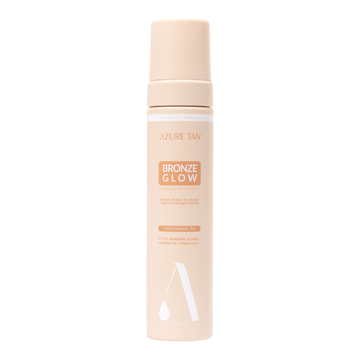 Azure Tan Self Tan Mousse Samoopalająca Pianka do ciała Bronze Glow