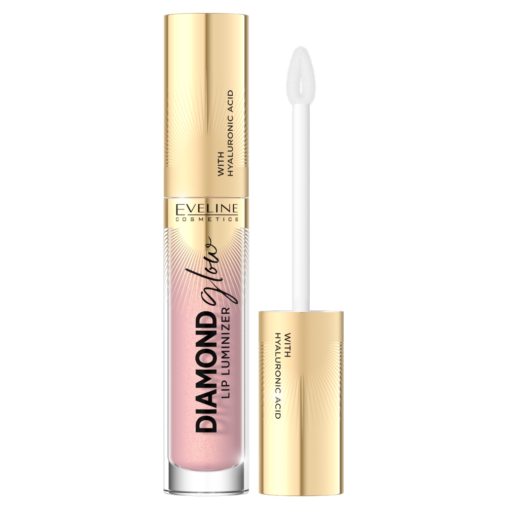 Eveline Diamond Glow Lip Luminizer Błyszczyk do ust 03 Caramel Ice Cream