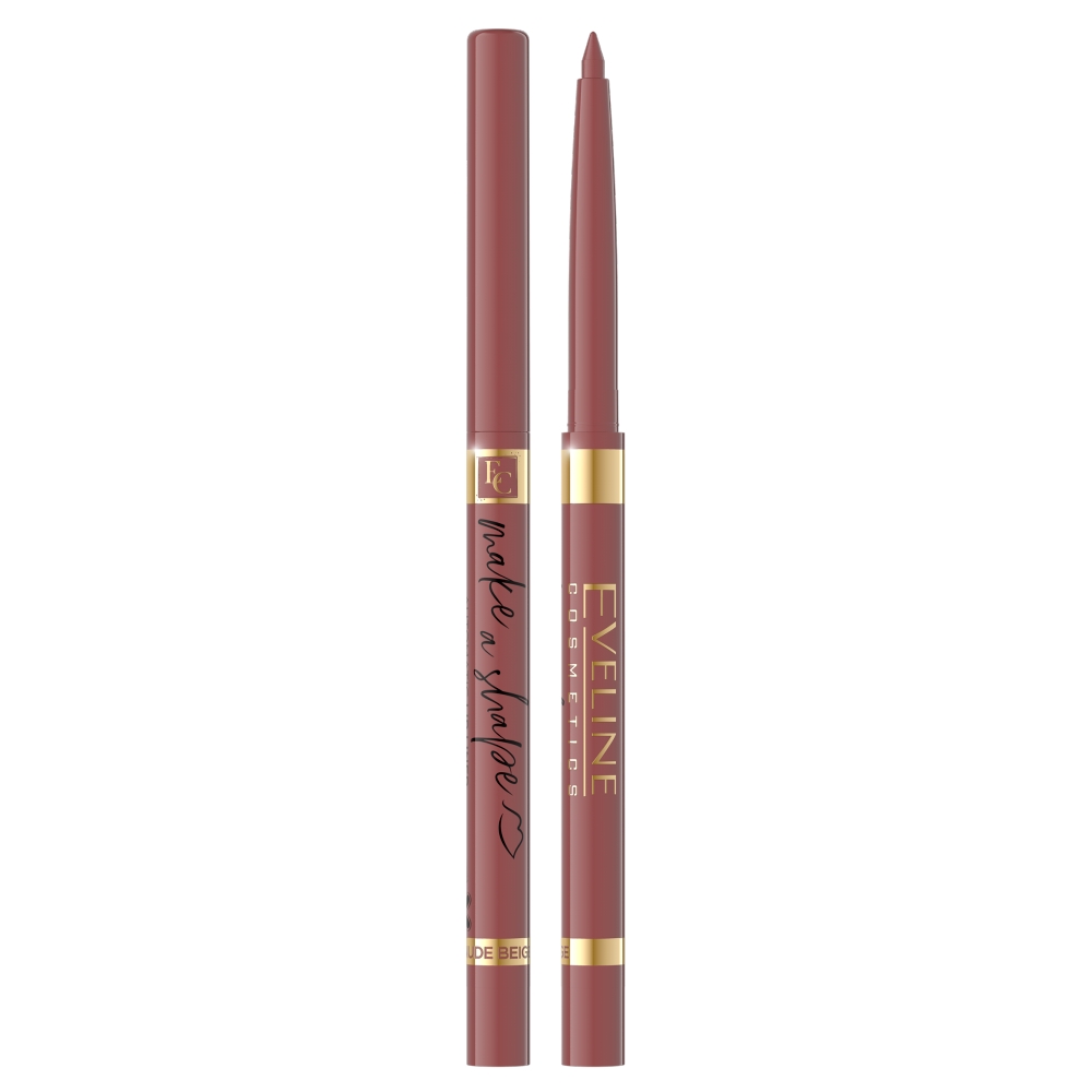 Eveline Make A Shape Konturówka do ust 02 Nude Beige Nude Beige