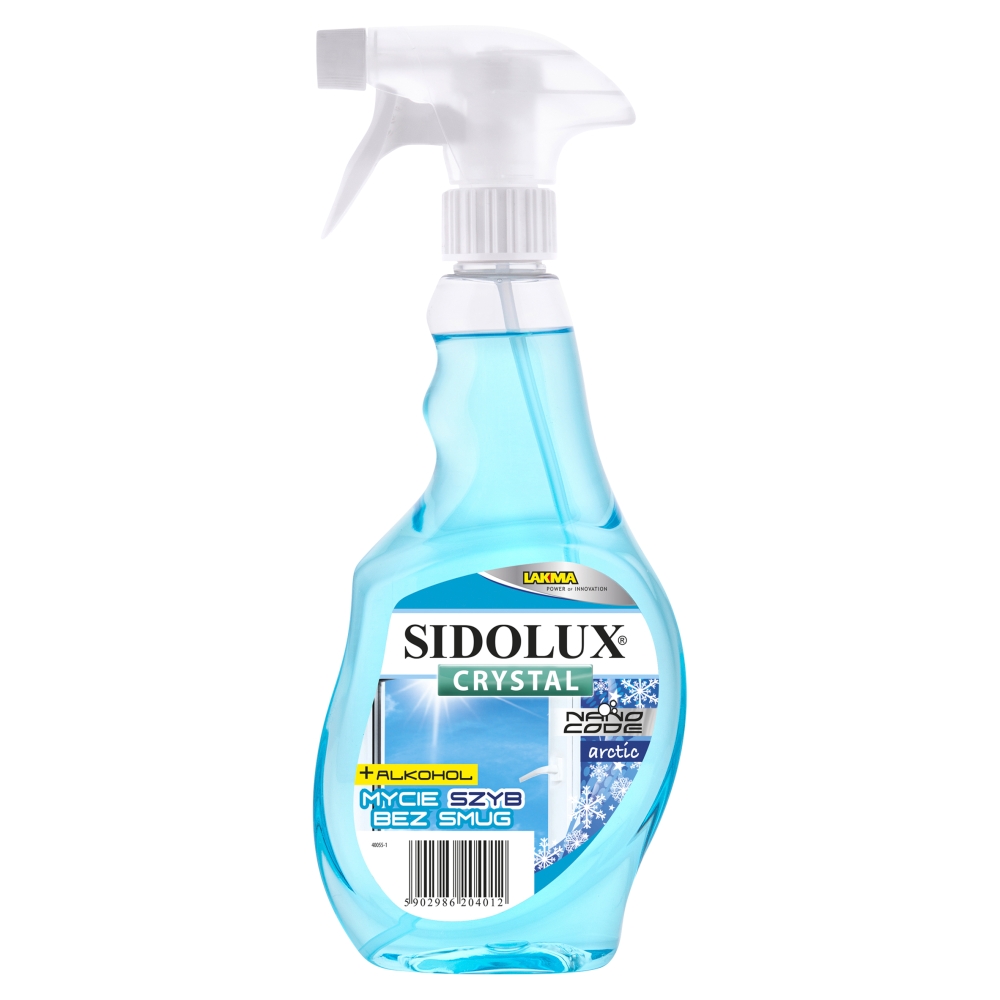 Sidolux Crystal Artcic Płyn do mycia szyb 500 ml