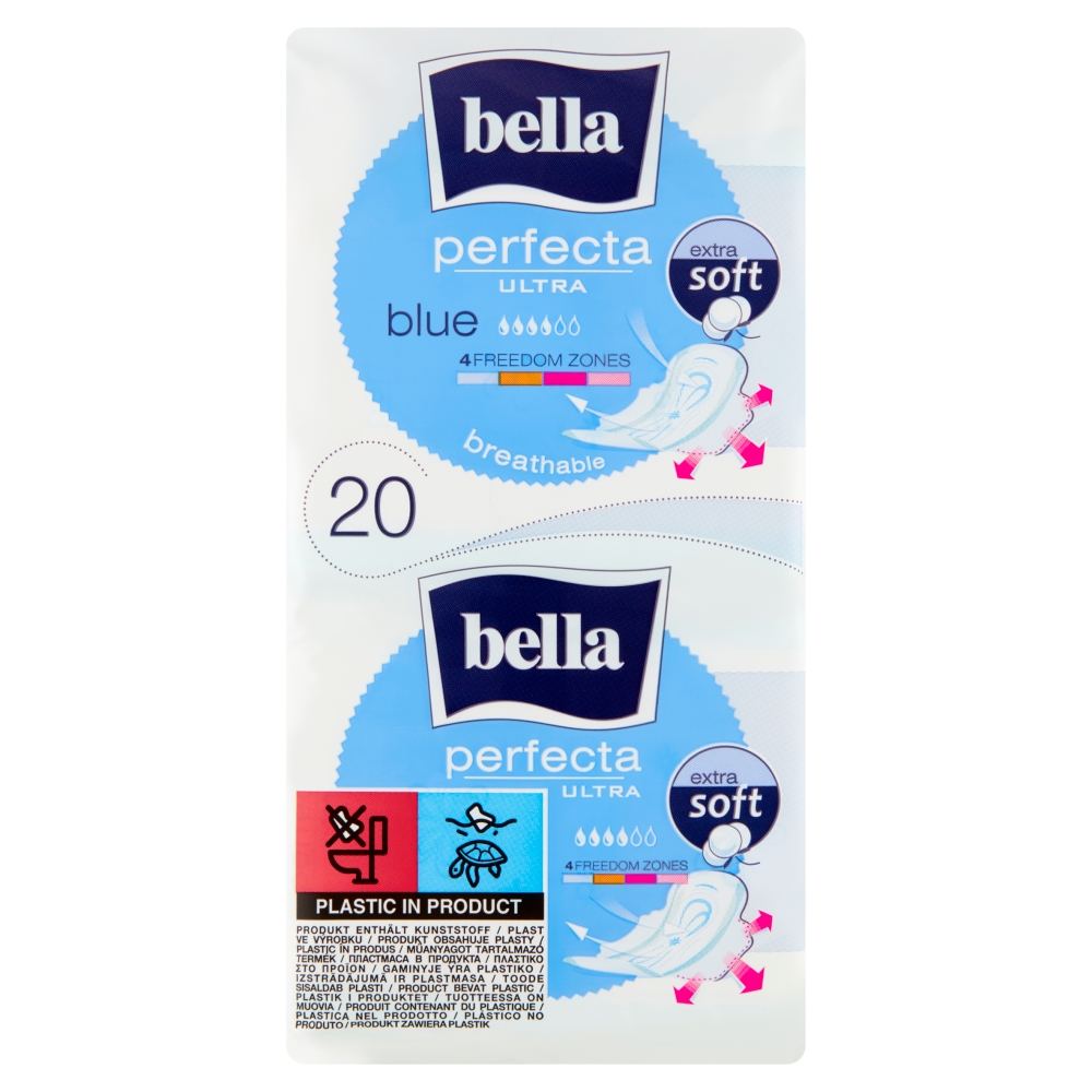 Bella Perfecta Ultra Blue Podpaski higieniczne, 20szt.