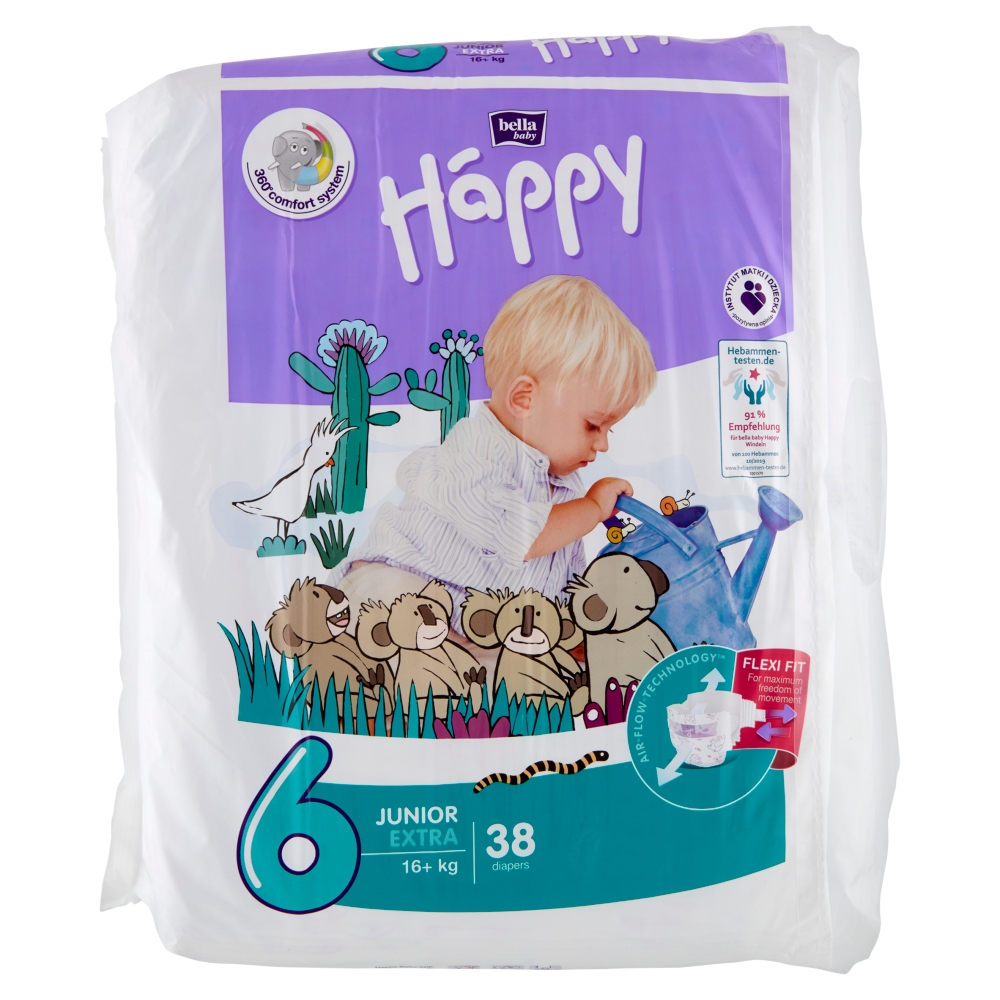 Bella Baby Happy Pieluszki Junior Extra