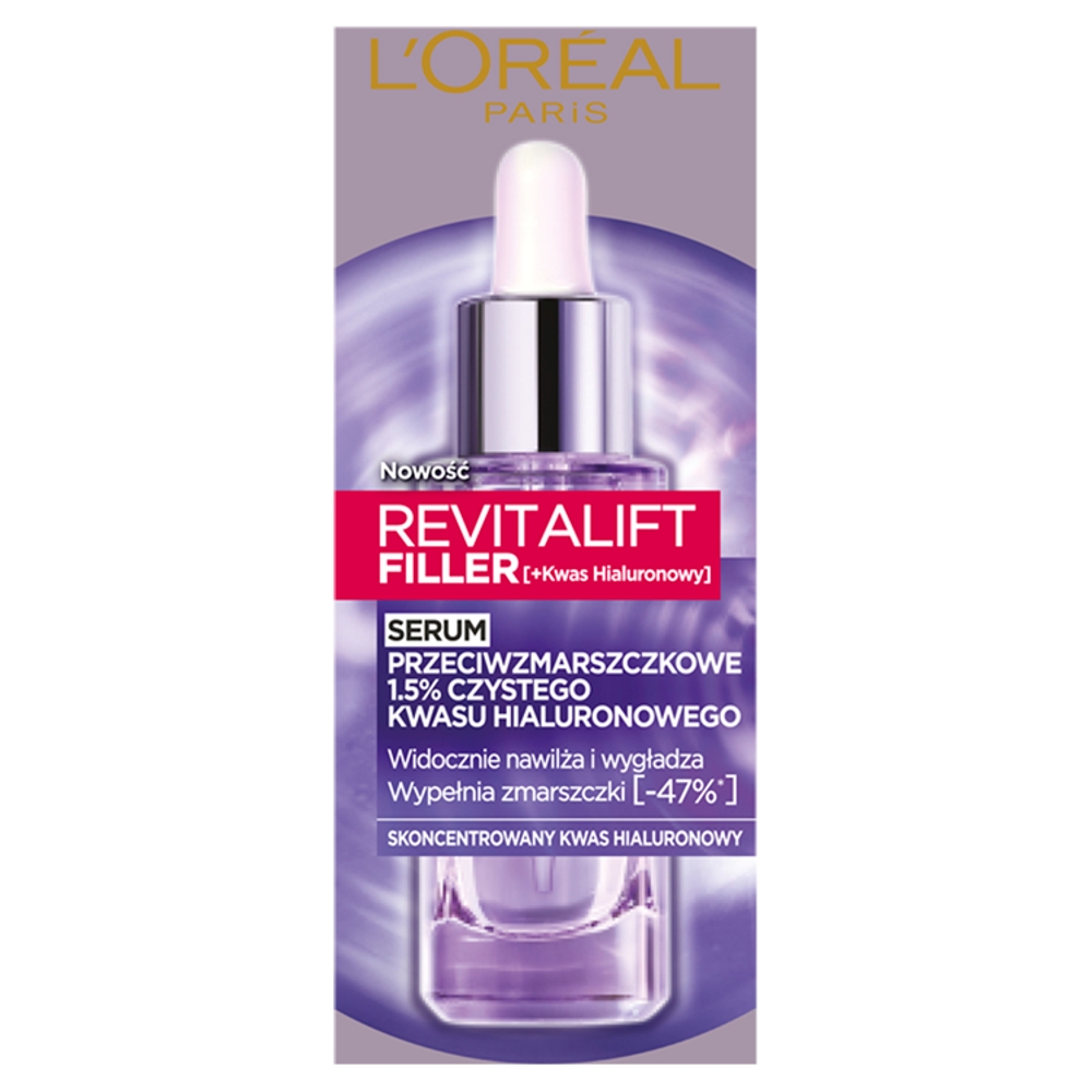L’Oréal Paris De Revitalift Filler 1,5% HA Serum do twarzy