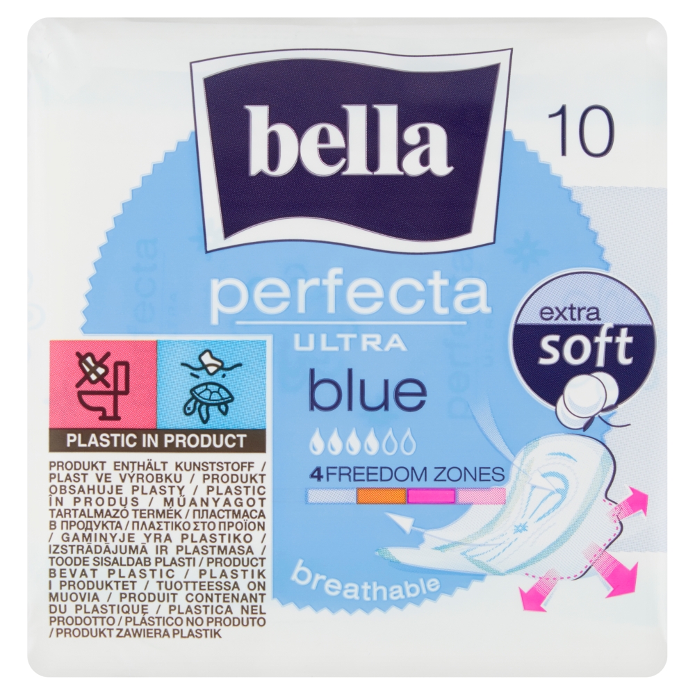 Bella Perfecta Ultra Blue Podpaski higieniczne, 10szt.