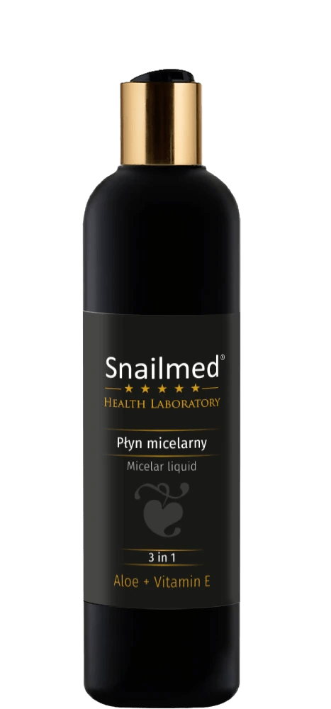 Snailmed Płyn micelarny oczyszczająco-odświeżający z aloesem i witaminą E 200 ml