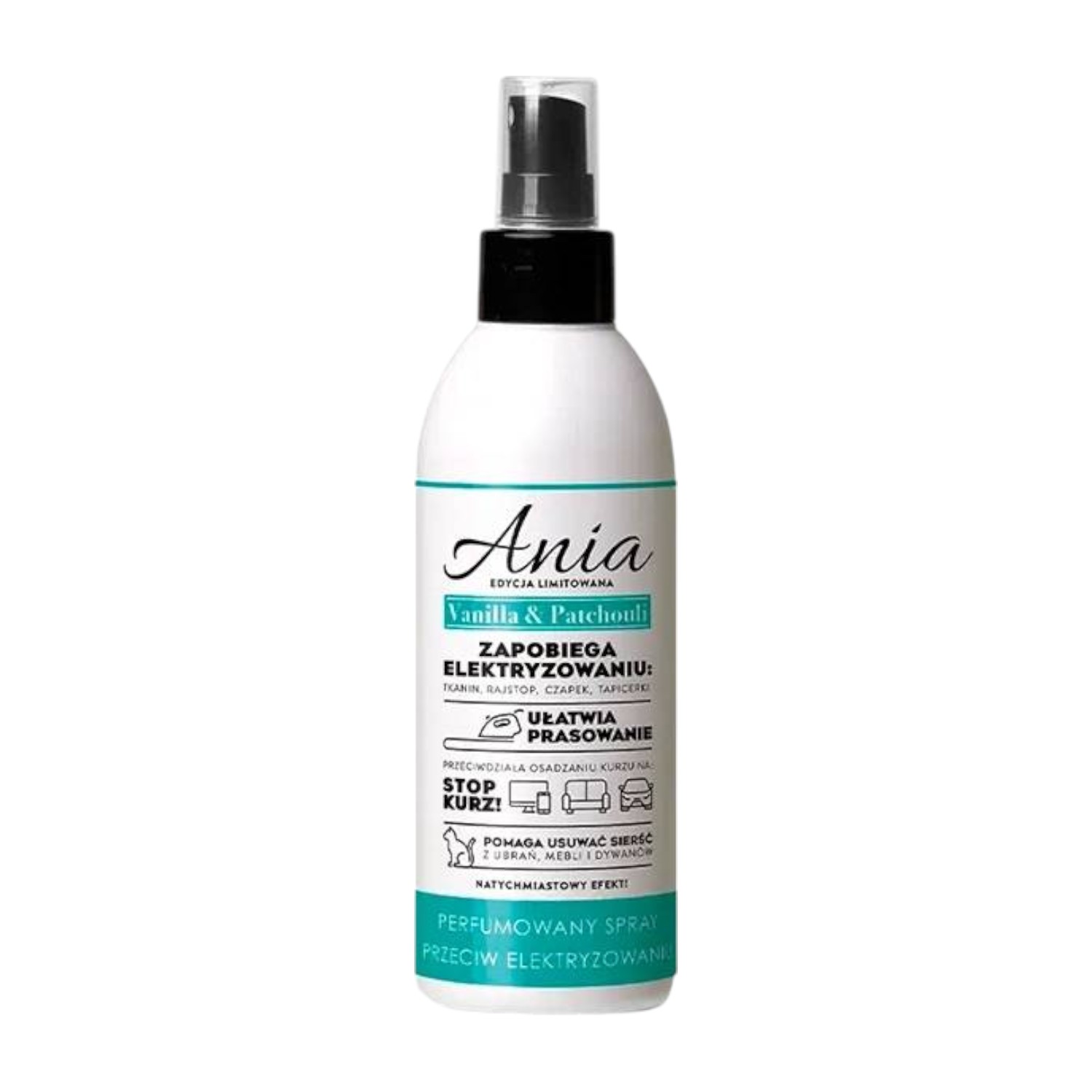 Barwa Ania Płyn antyelektrostatyczny vanilla & patchouli
