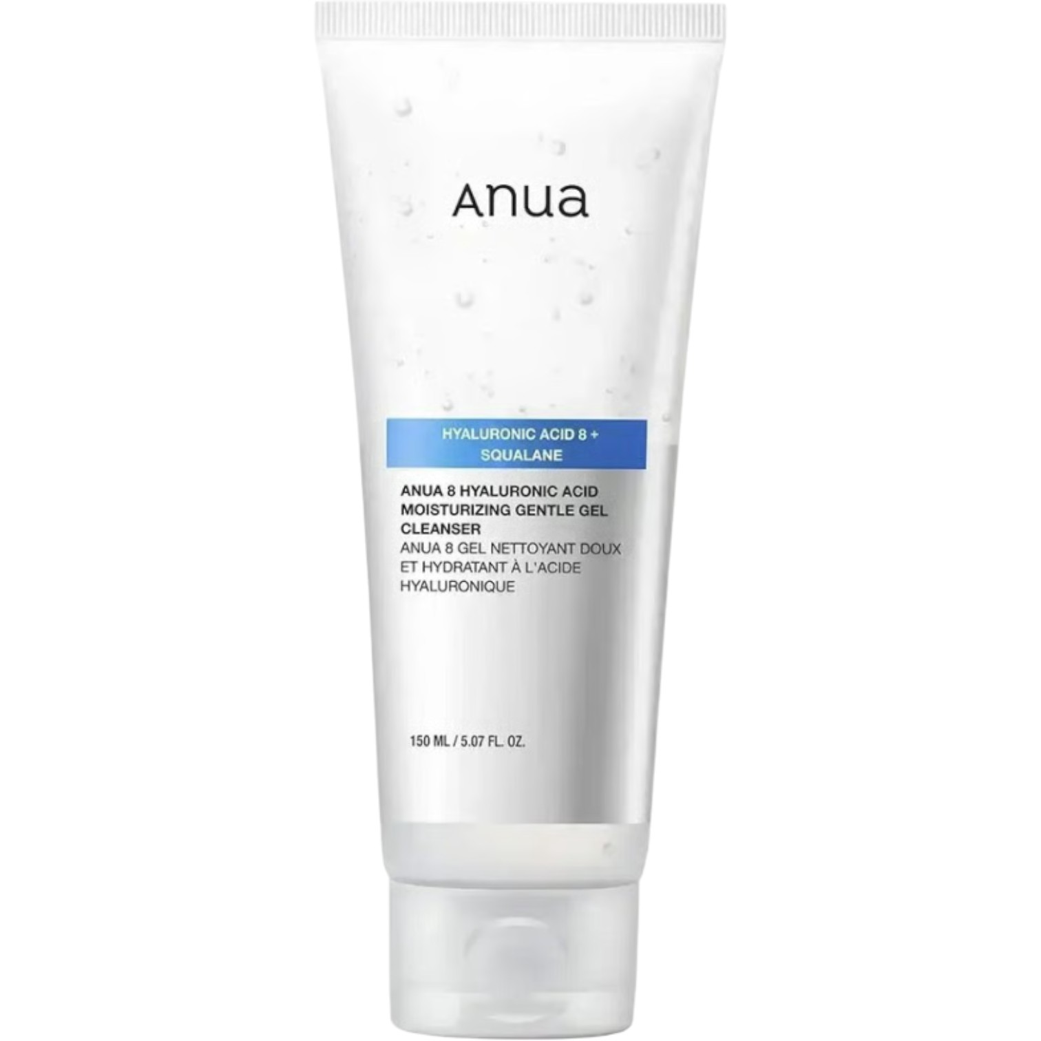 Anua 8 Hyaluronic Acid Moisturizing Gentle Gel Cleanser, Nawilżający żel do mycia twarzy