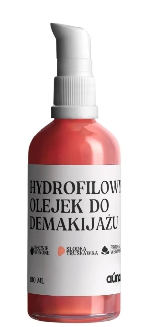 Auna Olio Idrofilo Struccante Fragola Dolce 100 ml