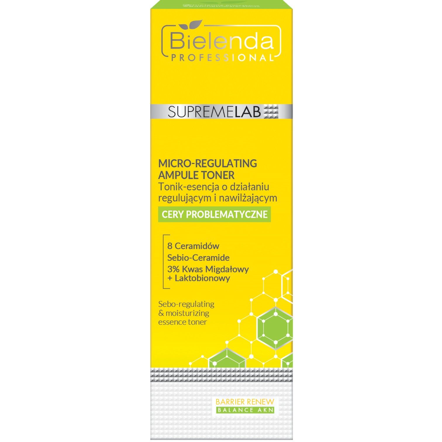 Bielenda Professional Supremelab Barrier Renew Balance Tonik-esencja o działaniu regulującym i nawilżającym