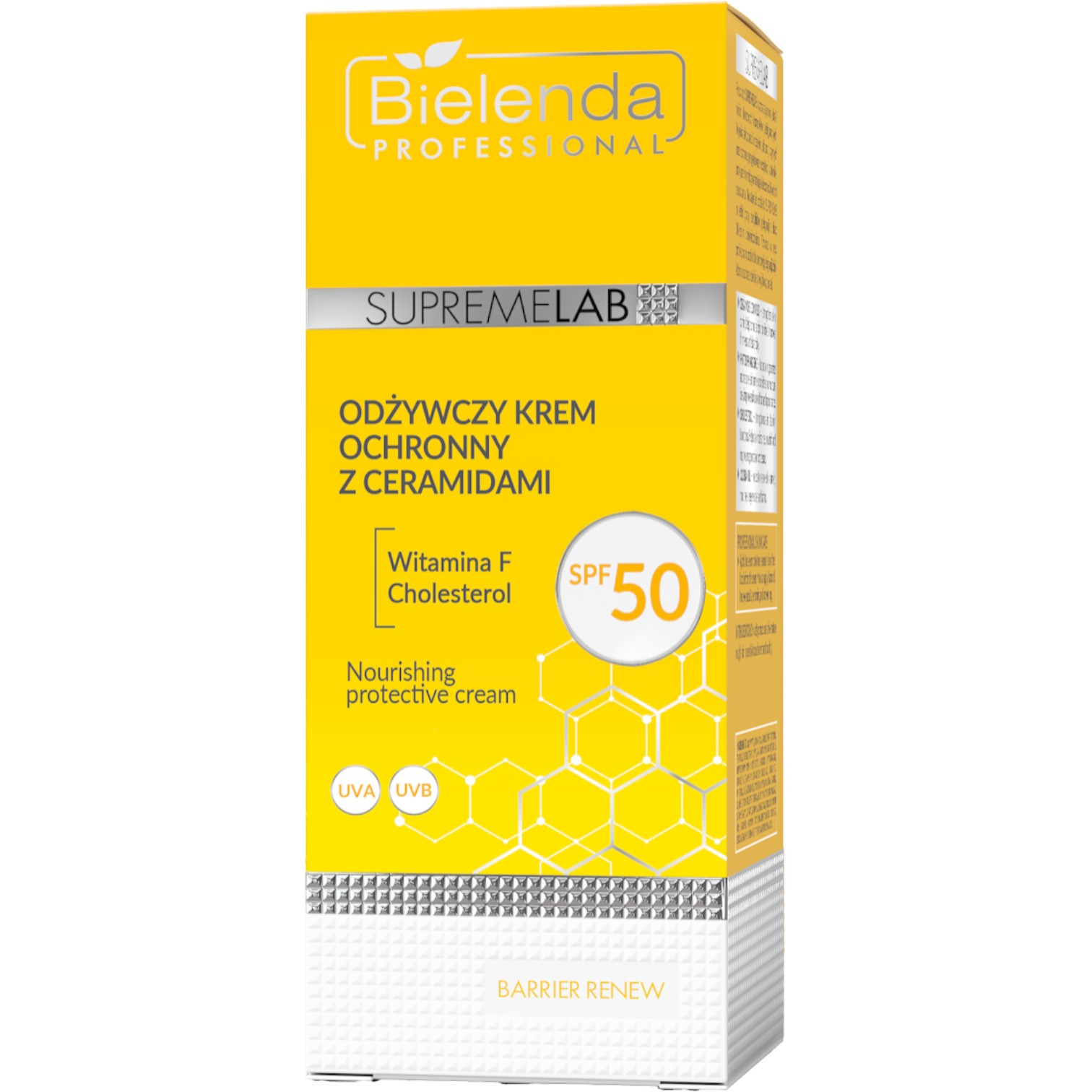 Bielenda Professional Supremelab Barrier Renew Odżywczy krem ochronny z ceramidami SPF50 