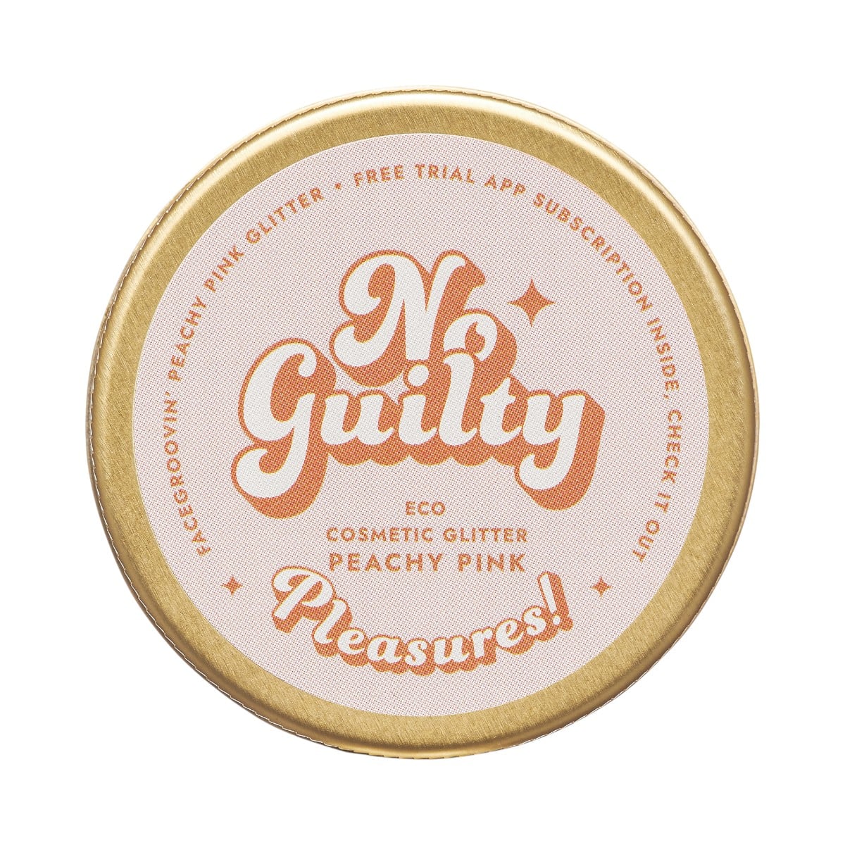 MINISTERSTWO. Facegroovin' Glitter Brokat do twarzy i ciała, Peachy Pink