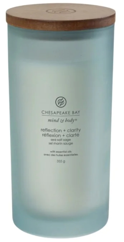 Chesapeake Bay Reflection & Clarity, Sea Salt Sage, Candela Grande