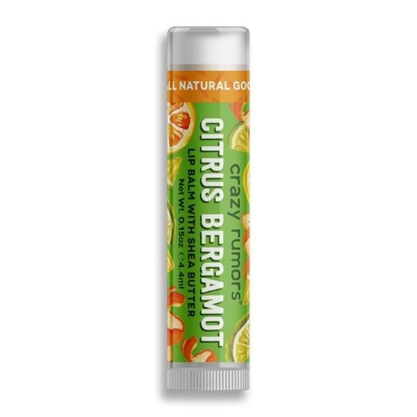 Crazy Rumors Naturalny Balsam do ust, Citrus Bergamot 