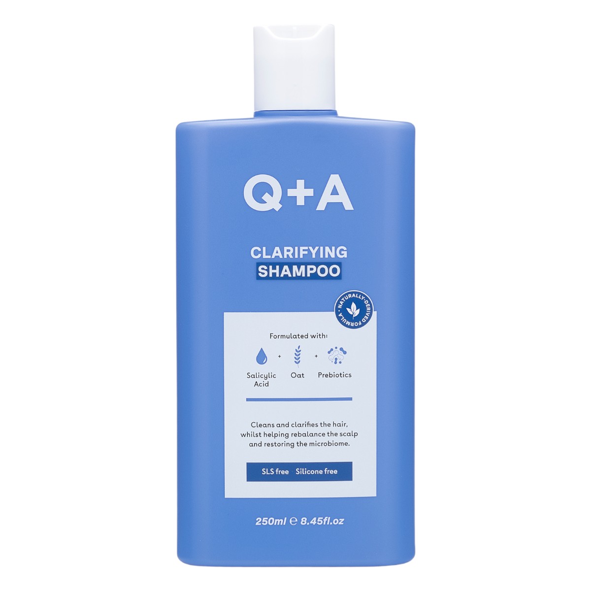 Q+A Oczyszczająco-regenerujący szampon z kwasem salicylowym