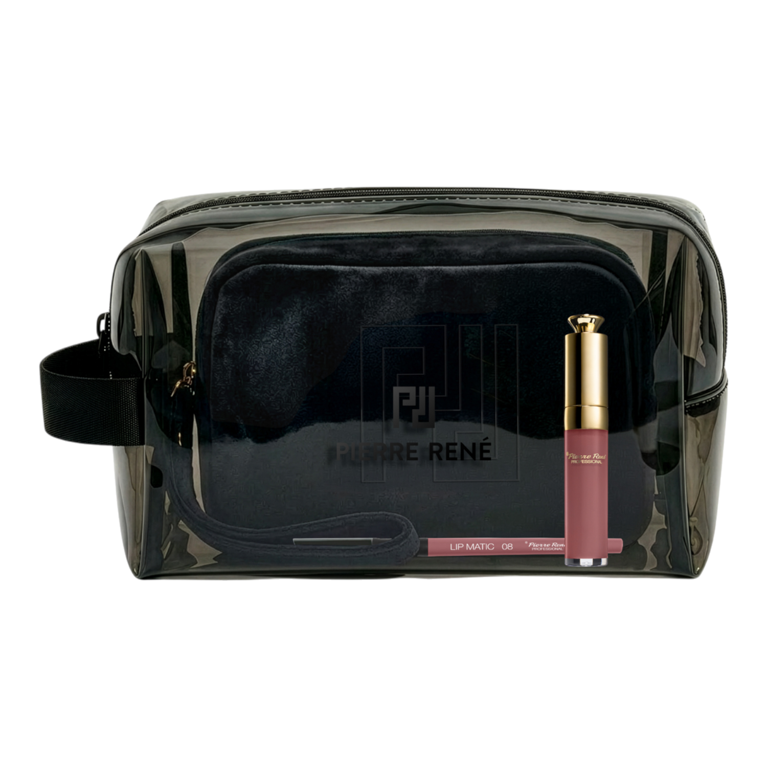 Pierre Rene Zestaw Lip Matic Shine & Define 1 Black