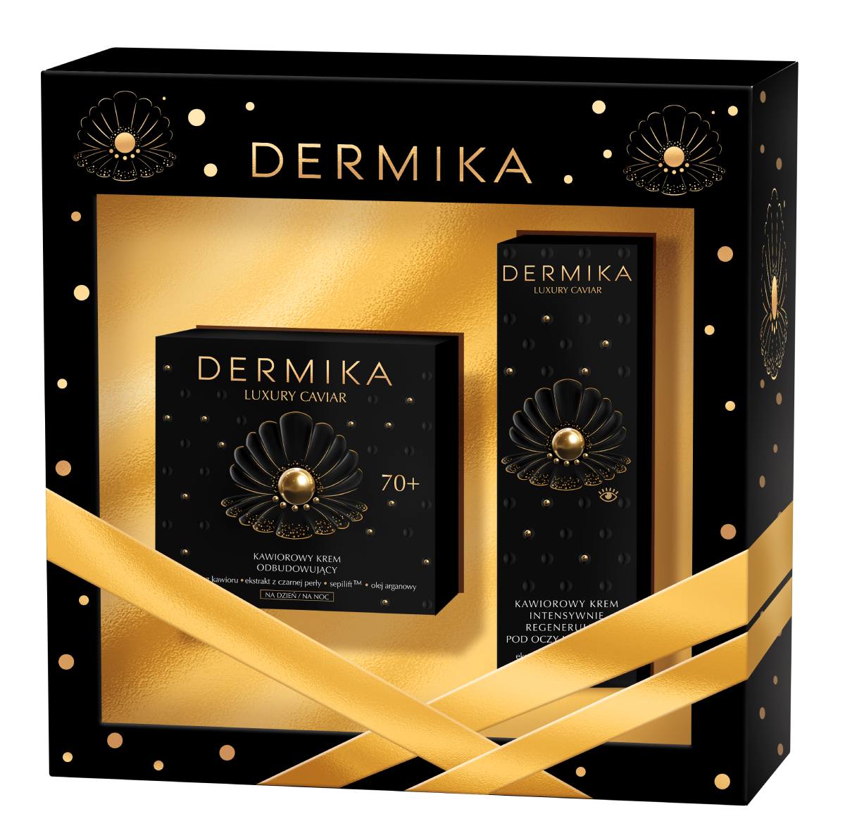 Dermika Luxury Caviar 70+ Zestaw kosmetyków do twarzy