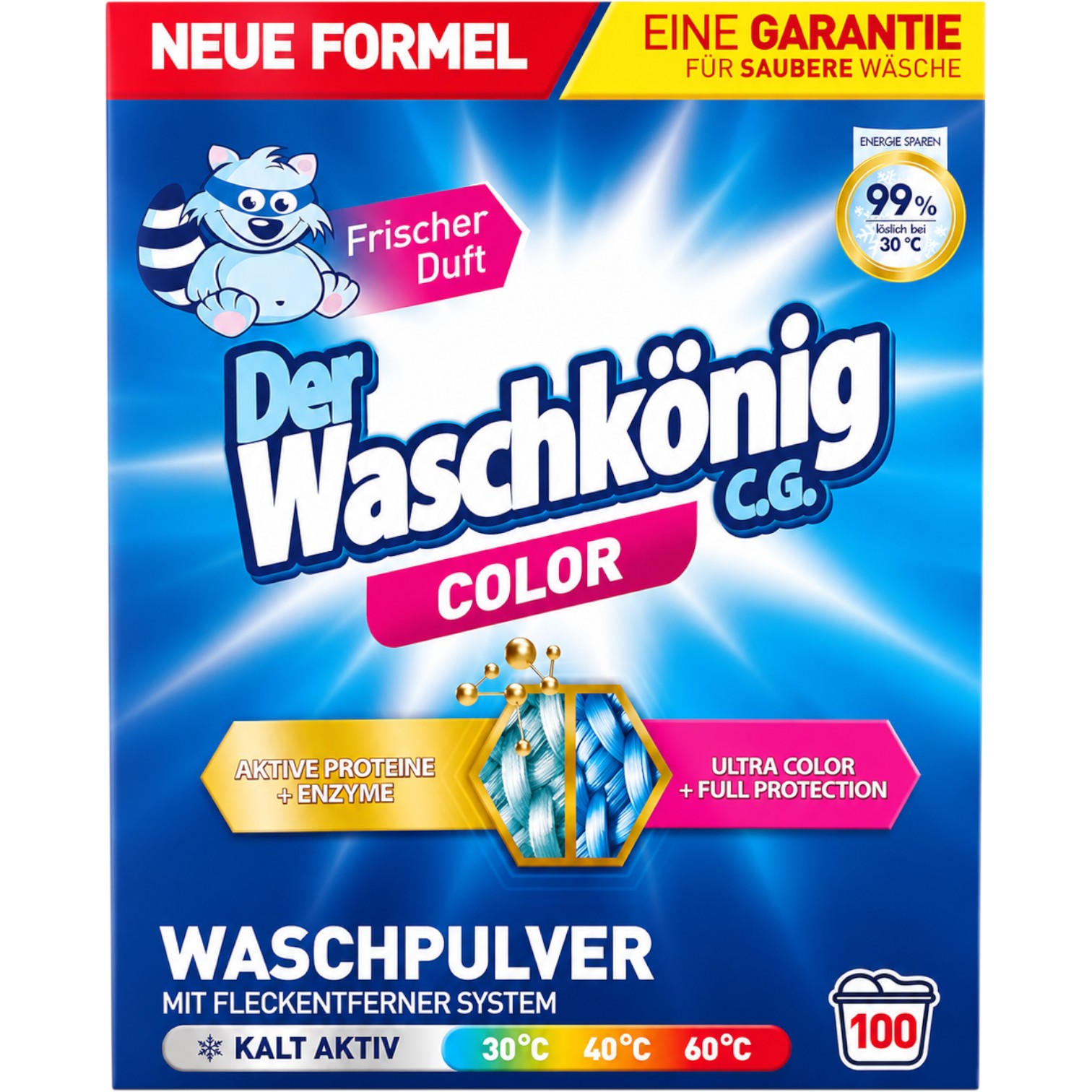 Der Waschkonig C.G. Color Proszek do prania, 6 kg